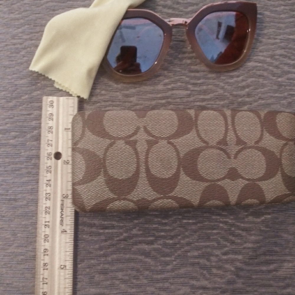 Coach eyeglasses case